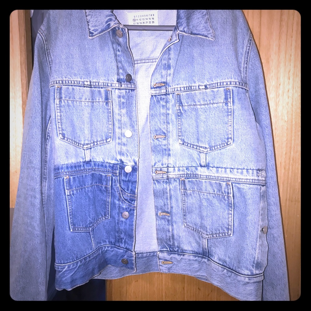 Maison Margiela bleached jean jacket